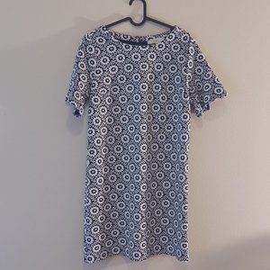 Loft Floral Printed Knit Dress